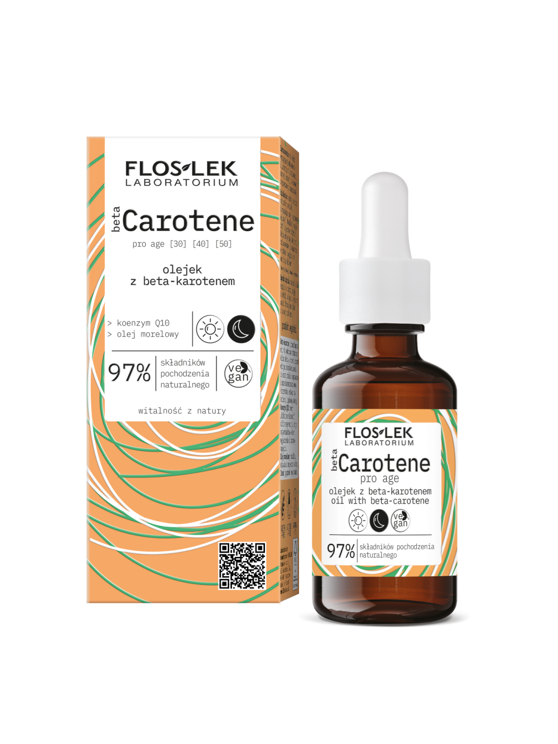 βカロテン・プロエイジオイル 30ml - Floslek