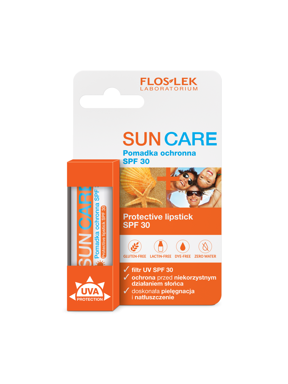 フロスレック サンケア_唇を保護するリップスティック_spf30
