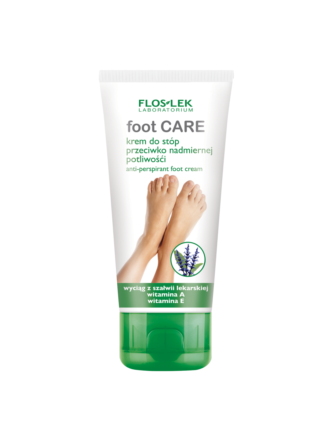 FOOT CARE Anti-perspirant foot cream - 100 ml - Floslek