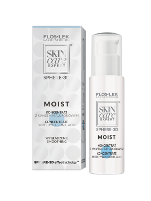 Serum MOIST SKIN CARE EXPERT® SPHERE-3D Koncentrat z kwasem hialuronowym FLOSLEK SKIN care EXPERT