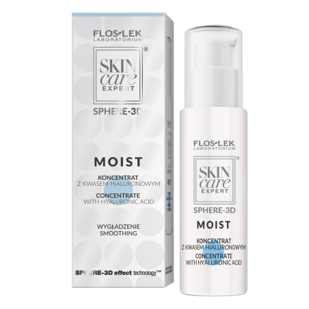 Serum MOIST SKIN CARE EXPERT® SPHERE-3D Koncentrat z kwasem hialuronowym FLOSLEK SKIN care EXPERT
