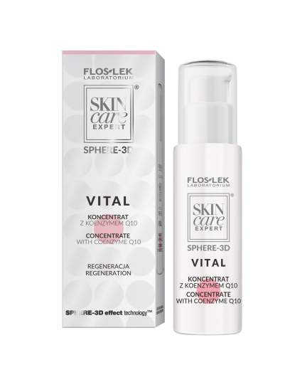 Serum VITAL regenerujące SKIN CARE EXPERT® SPHERE-3D Koncentrat z koenzymem Q10 FLOSLEK SKIN care EXPERT