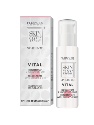 VITAL regenerating serum SKIN CARE EXPERT® SPHERE-3D Concentrate with coenzyme Q10 FLOSLEK SKIN care EXPERT