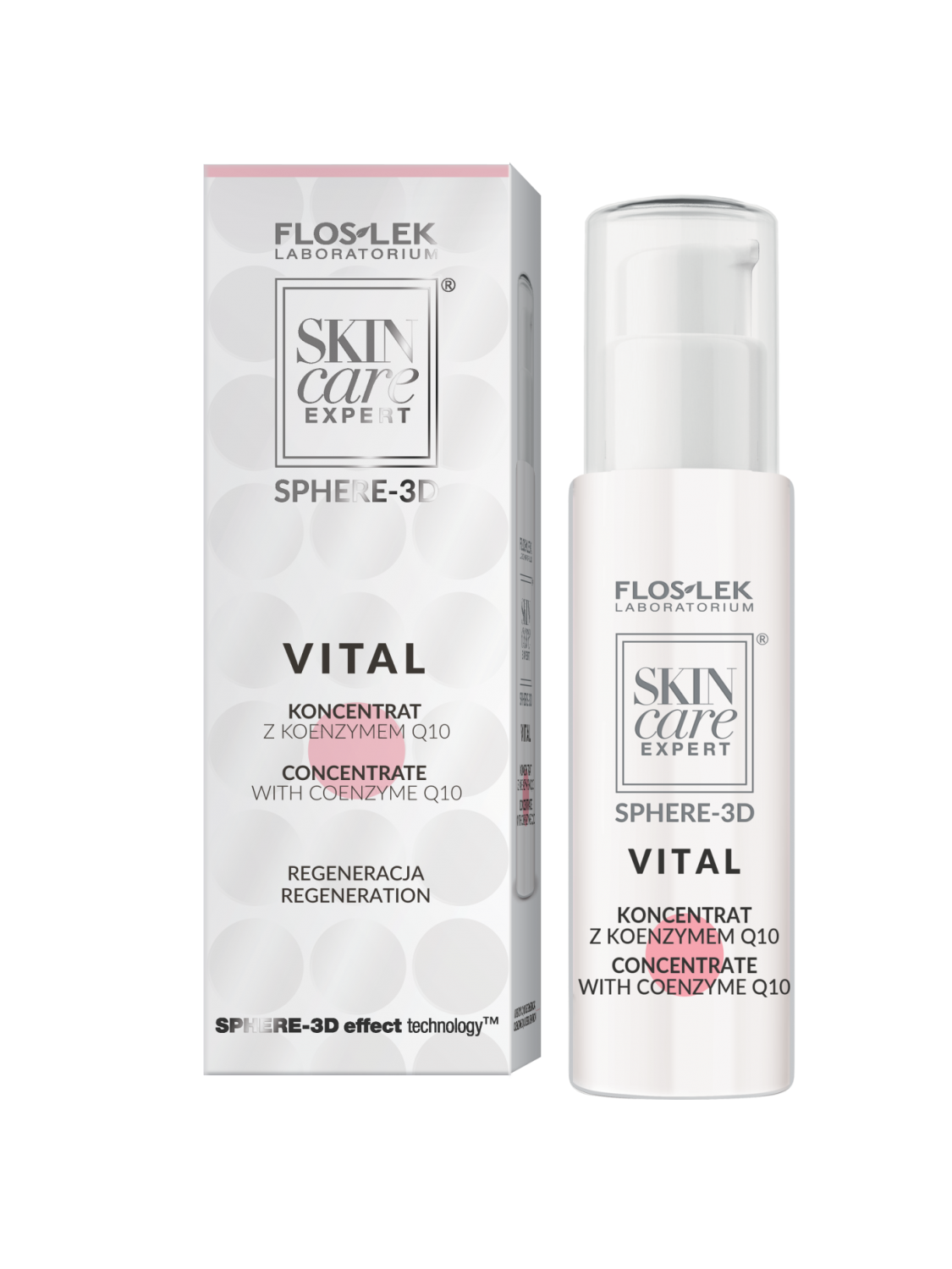 SKIN CARE EXPERT® SPHERE-3D Vital Concentrate with coenzyme Q10 - 30 ml - Floslek