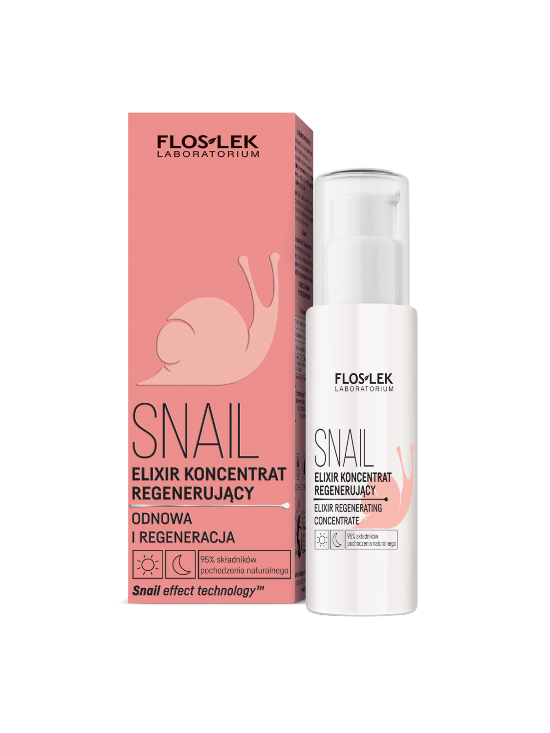 SNAIL Elixir Regenerating concentrate - 30 ml - Flosek
