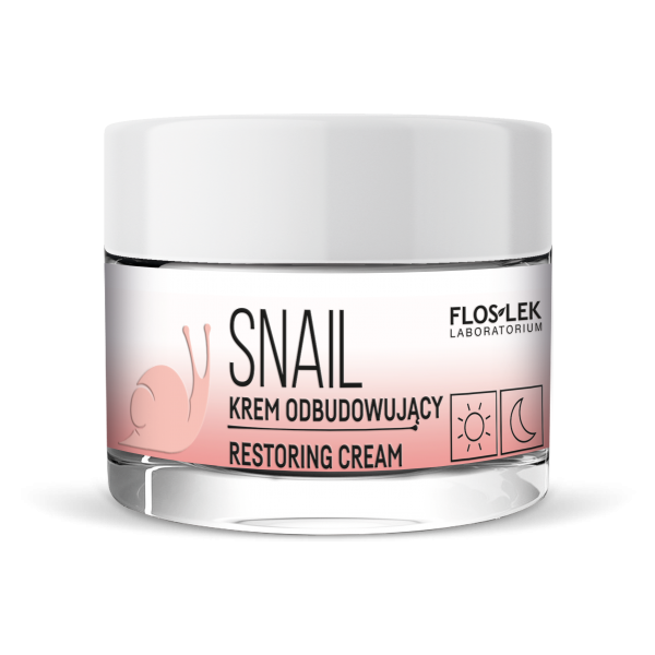 Sada SNAIL: ELIXIR koncentrát + Regenerační regenerační denní a noční krém - FLOSLEK