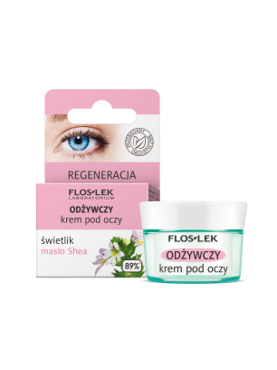 Odżywczy krem pod oczy świetlik  masło Shea 15 ml - Floslek