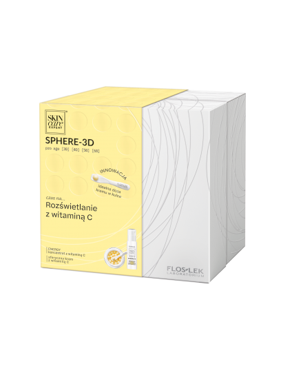 PROMOTIONAL SET Illuminating Sphere-3D Sphere Treatment Cream and Concentrate with Vitamin C + Concentrate