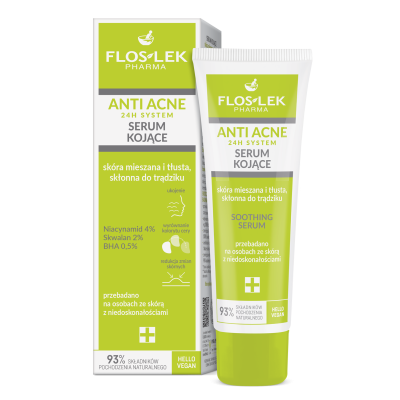 Serum with niacinamide ANTI ACNE 24h System FLOSLEK