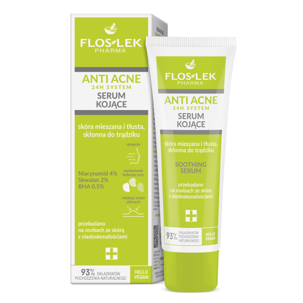 Serum z niacynamidem ANTI ACNE 24h System FLOSLEK