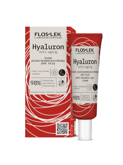 HYALURON Krem przeciwzmarszczkowy pod oczy - 30 ml - Floslek