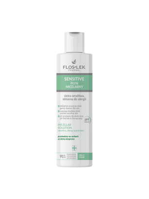 SENSITIVE Micelární voda pro citlivou pleť FLOSLEK