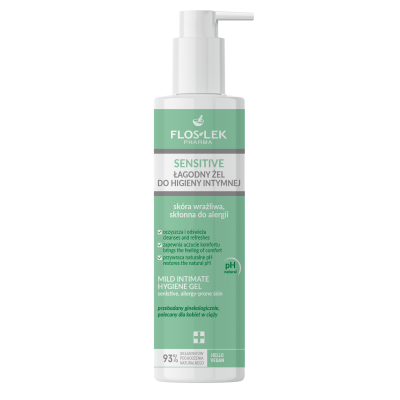 Floslek SENSITIVE Gentle intimate hygiene gel for sensitive skin