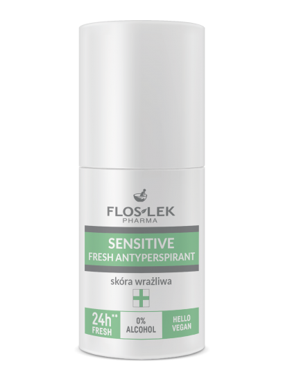 Floslek SENSITIVE Fresh antiperspirant deo roll-on for sensitive skin