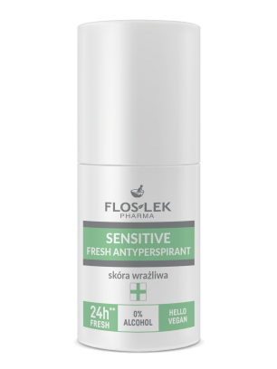 Floslek SENSITIVE Fresh Antitranspirant deo roll-on für empfindliche Haut