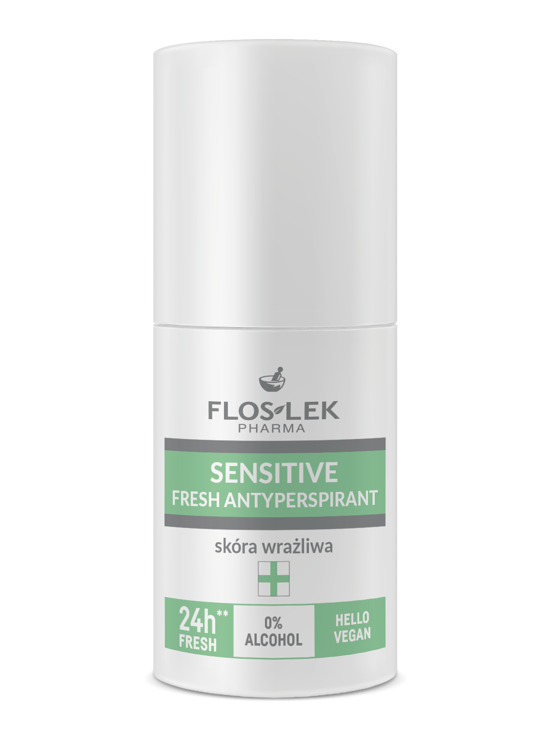 Floslek SENSITIVE Fresh Antitranspirant deo roll-on für empfindliche Haut