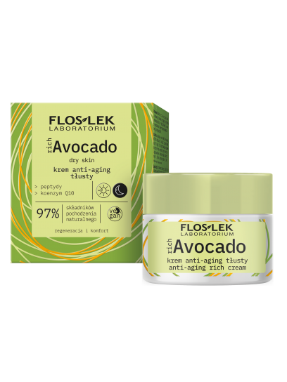 richAvocado Anti-aging Day and Night Cream 50 ml - Floslek