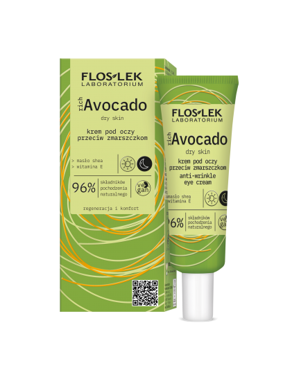 richAvocado Krem pod oczy przeciw zmarszczkom 30 ml - Floslek