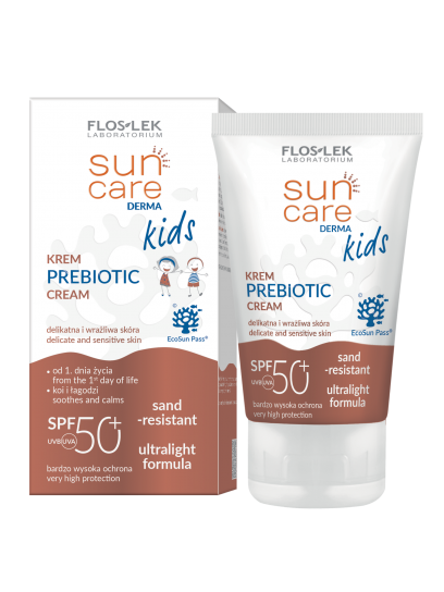 SUN CARE Derma KIDS PREBIOTIC Cream SPF 50+ od prvního dne života 50ml - Floslek