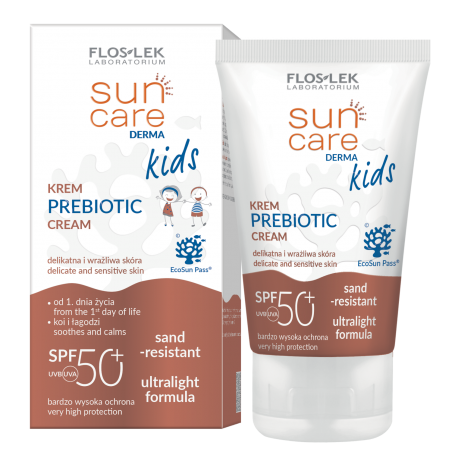 SUN CARE Derma KIDS PREBIOTIC Creme SPF 50+ ab Tag 1 des Lebens 50ml - Floslek