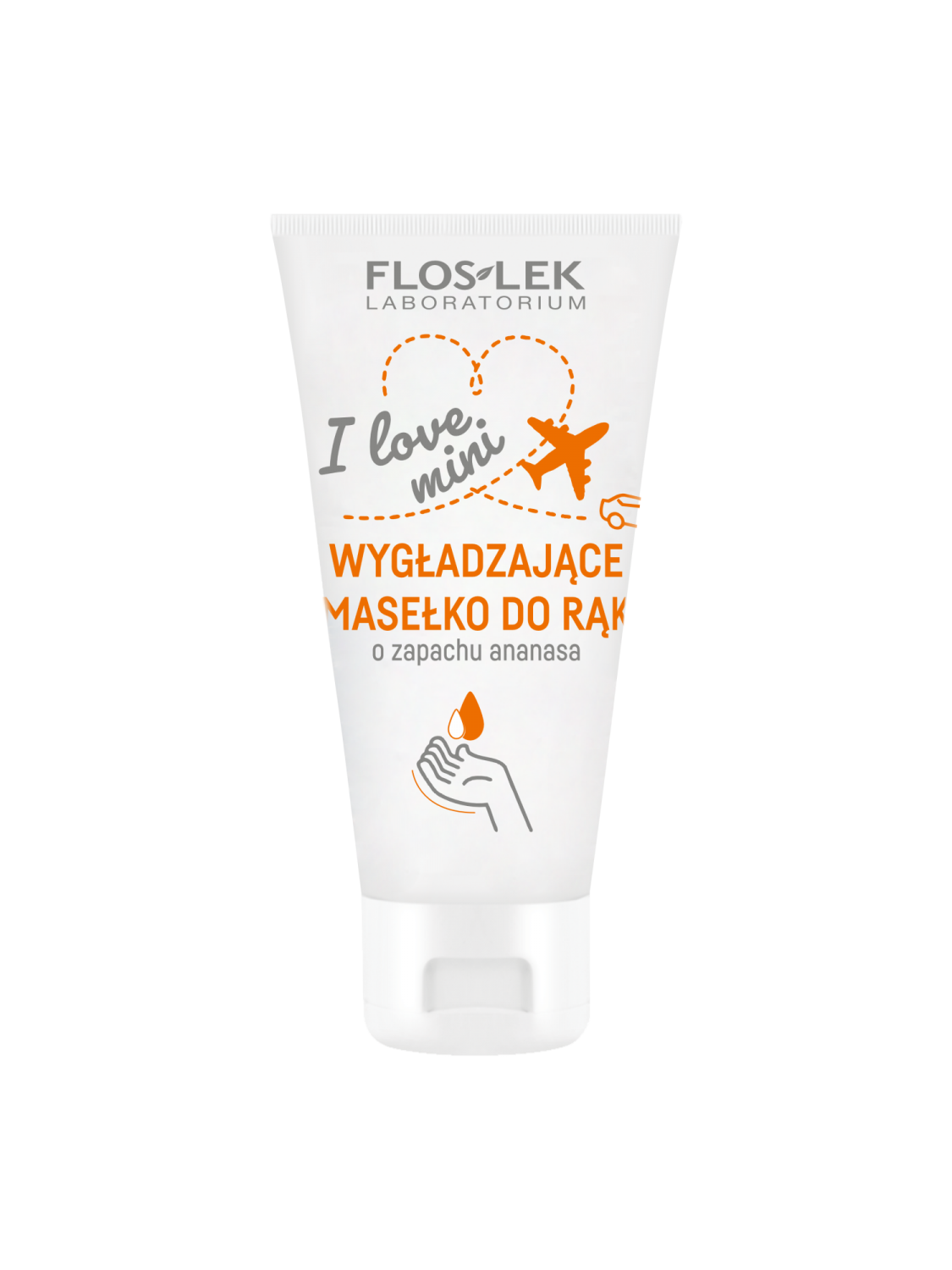 I love mini なめらかハンドバター パイナップルの香り 30ml - Floslek