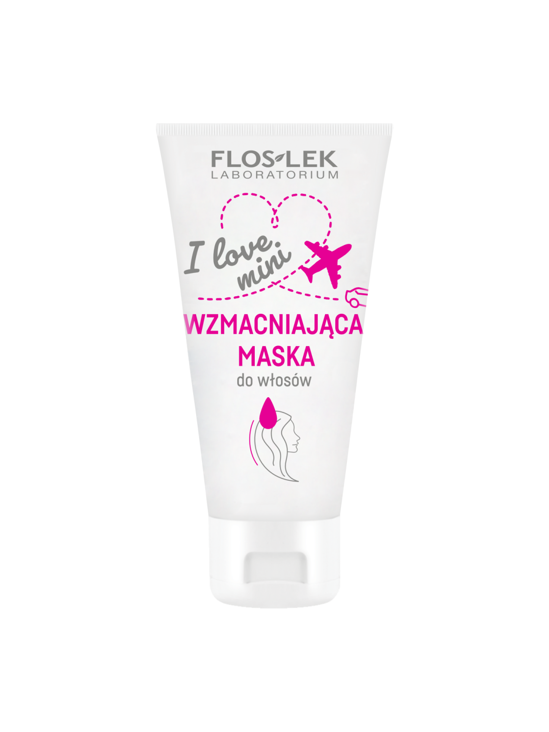 I love mini Strengthening hair mask 30ml - Floslek