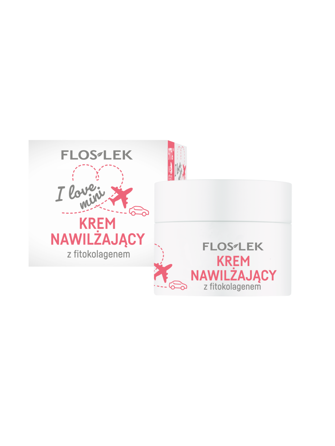 I love mini Moisturizing cream with phytocollagen 15ml - Floslek