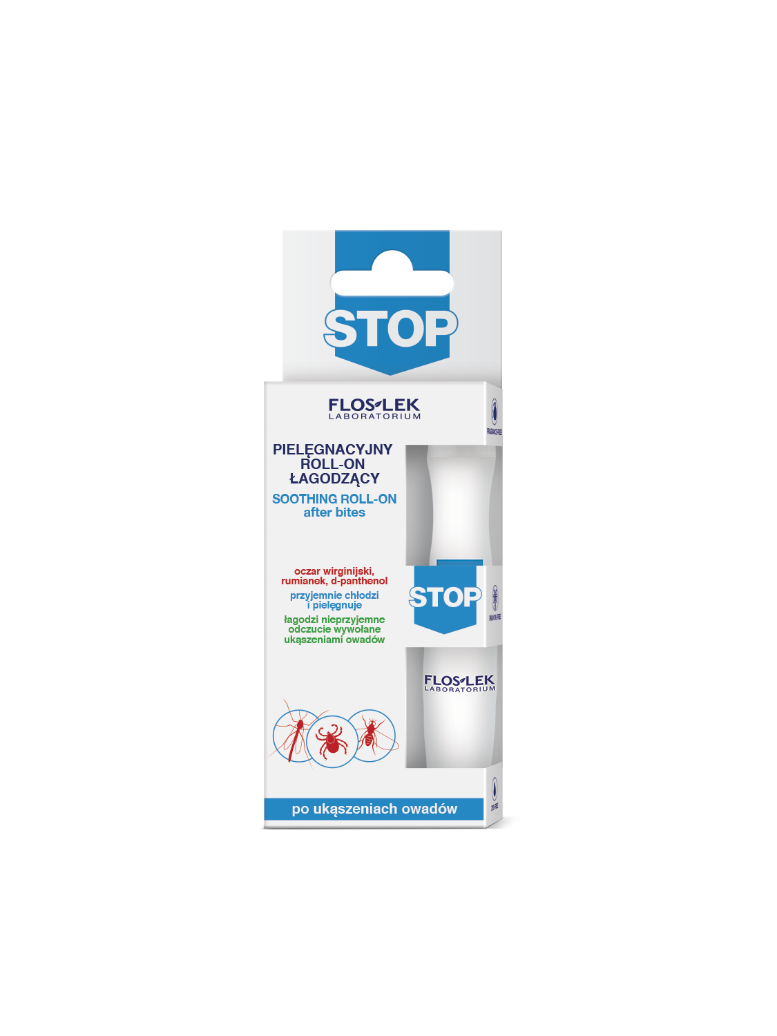 Floslek STOP roll on soothing after insect bites