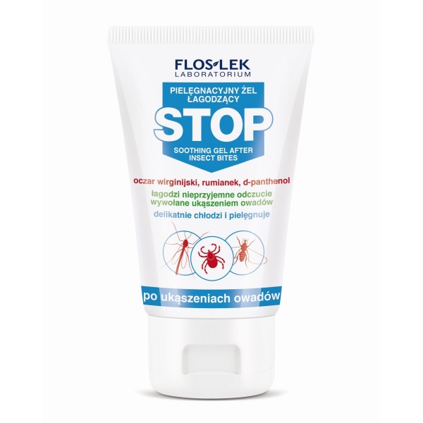 Заспокійливий гель Floslek STOP після укусів комах