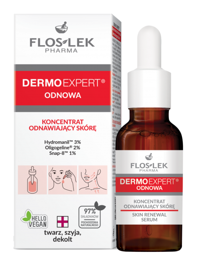 Skin renewal concentrate for mature skin DERMO EXPERT for the face