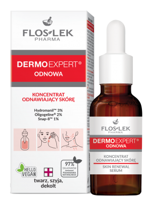 Skin renewal concentrate for mature skin DERMO EXPERT for the face