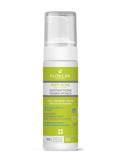 ANTI-ACNE 24H システム 酵素洗浄フォーム 150ml - フロスレック