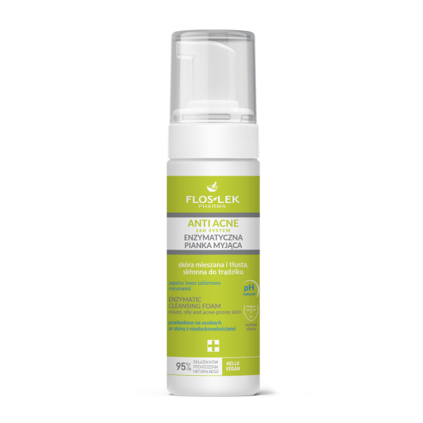 ANTI-ACNE 24H システム 酵素洗浄フォーム 150ml - フロスレック