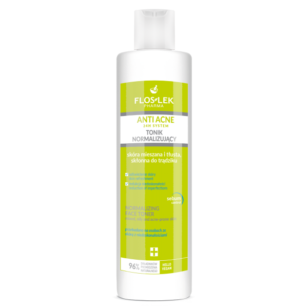 アンチアクシン・24Hシステム・ノーマライジング・トニック 225ml - Floslek