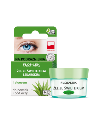 Eyelid and under-eye gel with echinacea and aloe vera allantoin FLOSLEK