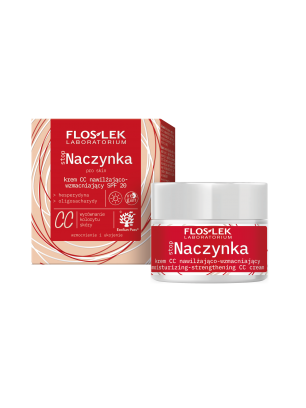 stopNACZYNKA Krem CC nawilżająco-wzmacniający SPF 20 50 ml- Floslek