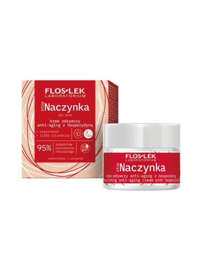 stopNACZYNKA Krem odżywczy anti-aging z hesperydyną 50 ml - Floslek