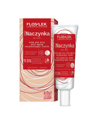 StopNACZYNKA クマを薄くするアンチエイジング アイクリーム 30ml - Floslek