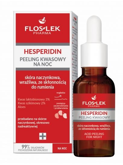 ヘスペリジン 夜用酸性ピーリング 30ml - Floslek