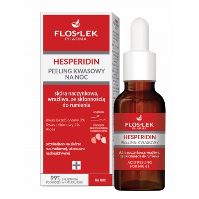 ヘスペリジン 夜用酸性ピーリング 30ml - Floslek