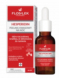 HESPERIDIN Peeling kwasowy na noc 30 ml - Floslek
