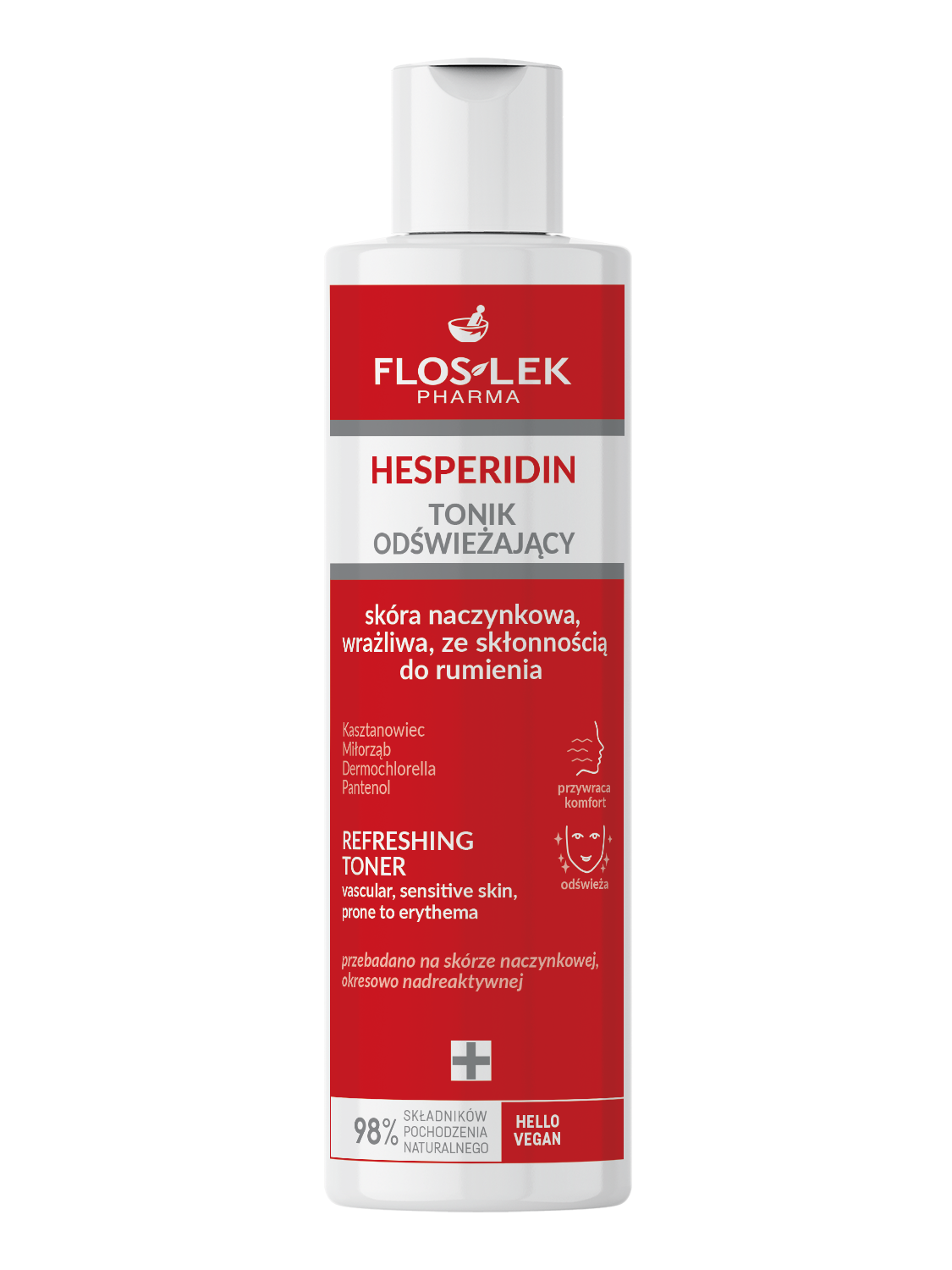 ヘスペリジン リフレッシング・トニック 225ml - Floslek