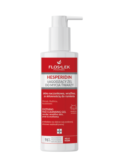HESPERIDIN Łagodzący żel do mycia twarzy 175 ml - Floslek