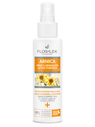 ARNICA Spray z arniką 20% na rozszerzone naczynka FLOSLEK