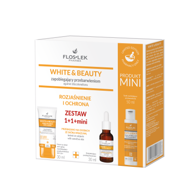 WHITE&BEAUTY 色素沈着防止キット ブライトニング＆プロテクション 1＋1＋ミニ