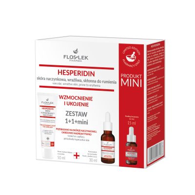 HESPERIDIN Posilující a zklidňující sada 1+1+mini - Floslek