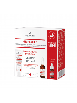 Zestaw HESPERIDIN Wzmocnienie i ukojenie 1+1+mini - Floslek