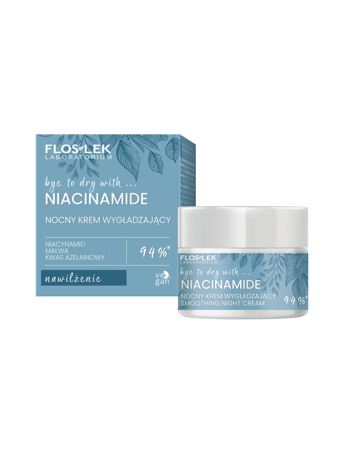 NIACYNAMIDE スムージング・ナイトクリーム 50ml - Floslek