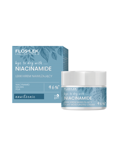 NIACYNAMIDE Lekki krem nawilżający 50 ml - Floslek
