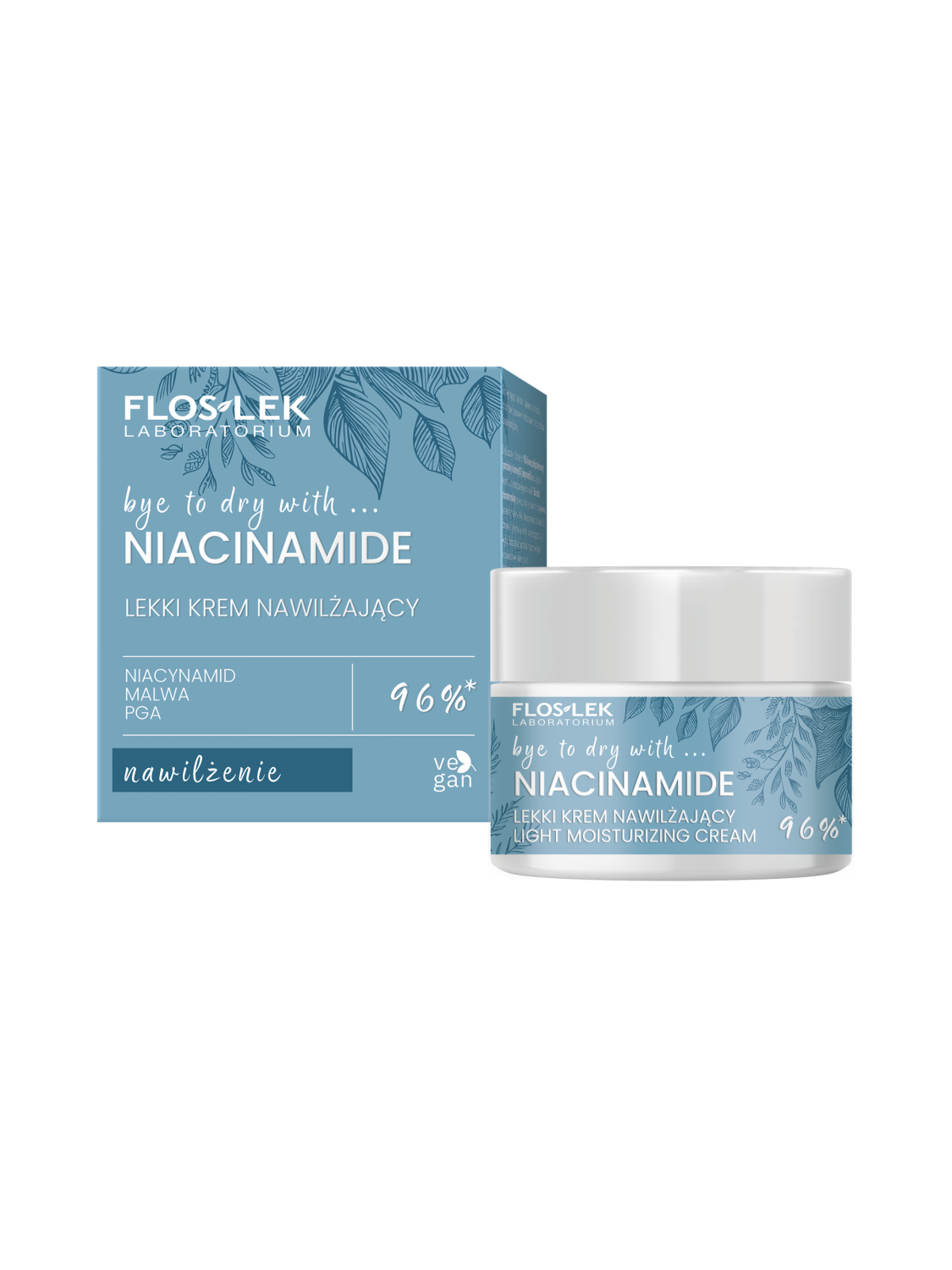 NIACINAMIDE Light moisturising cream 50 ml - Floslek
